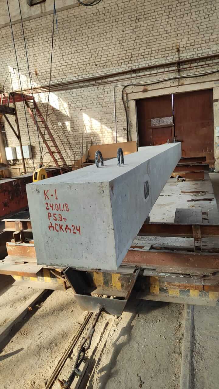 Маркированная колонна К-1 — паспортизация изделия